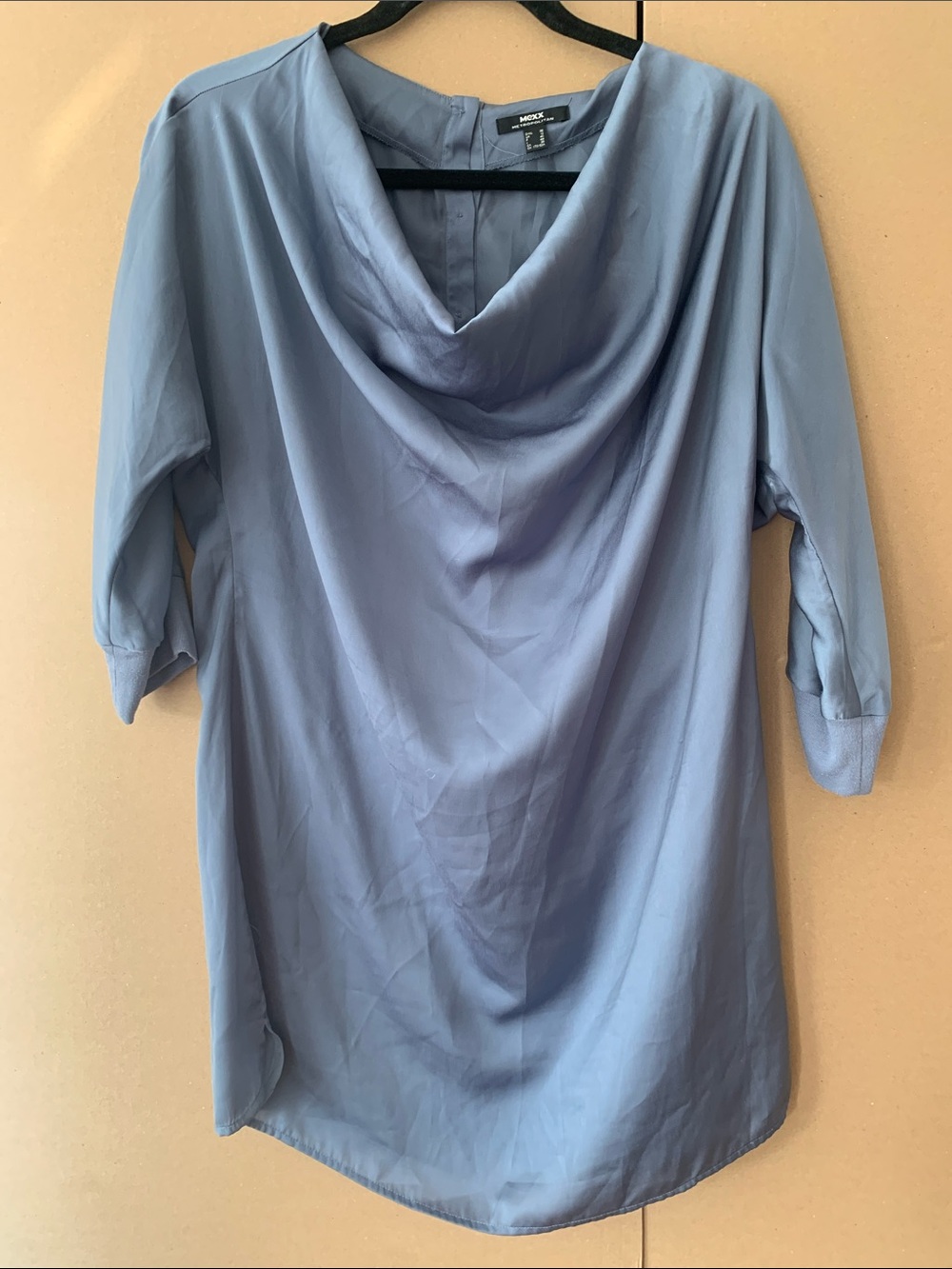 MEXX Dusty Blue Cowl Neck Tunic